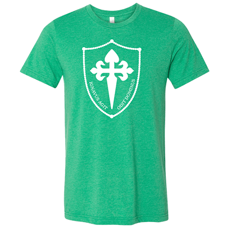 Shield T Green Front